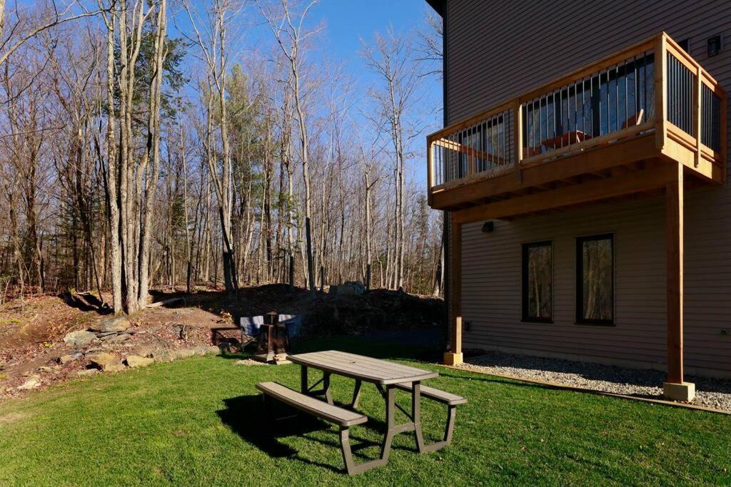 Chalet Woodpecker Lodge - Chaleureux Avec Foyer. Orford Exterior photo
